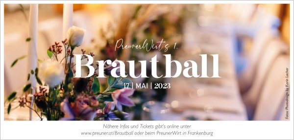 Brautball Flyer PreunerWirt 20232