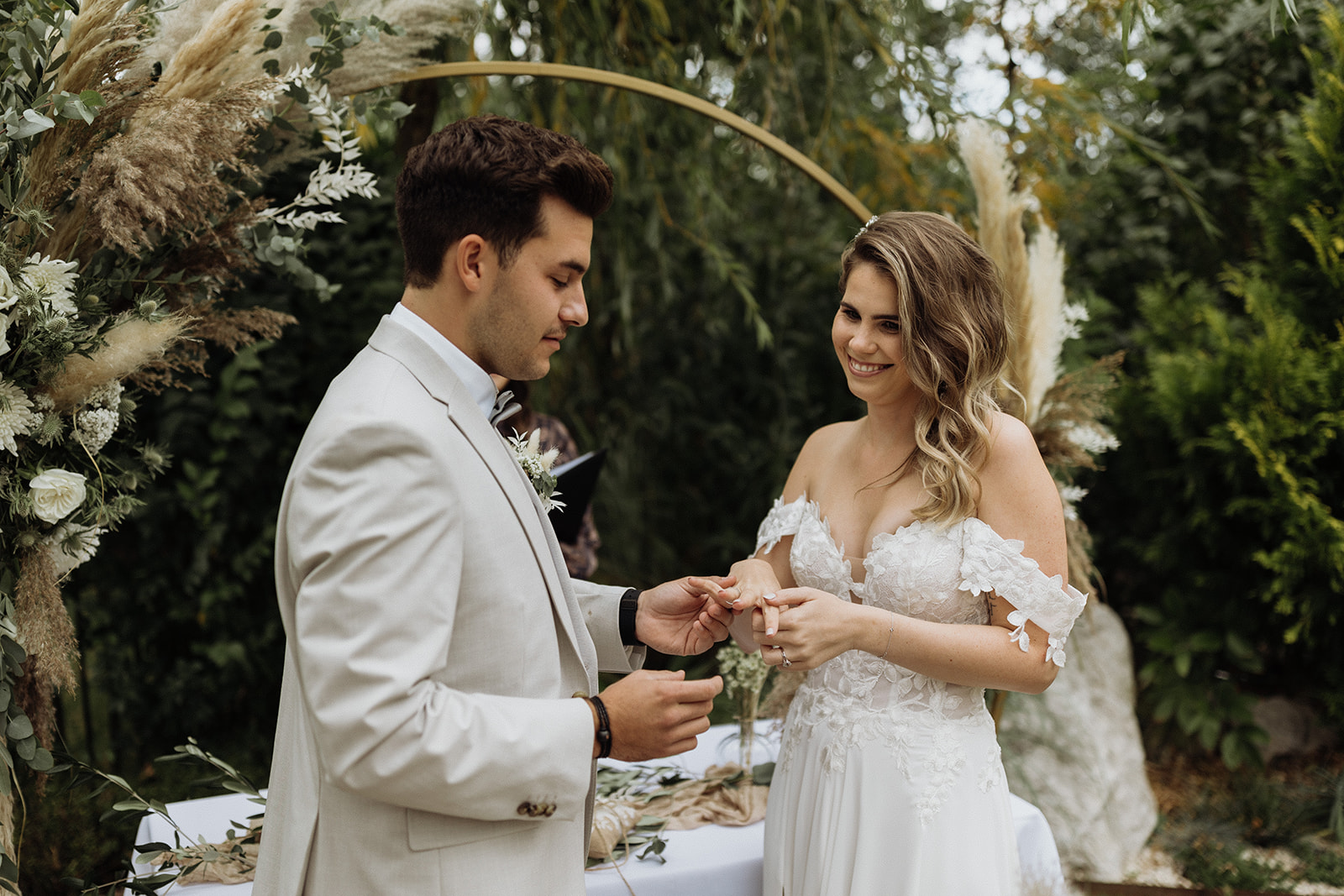 Selina & Konstantin PreunerWirt Hochzeit Ringe Trauung freie standesamt 1