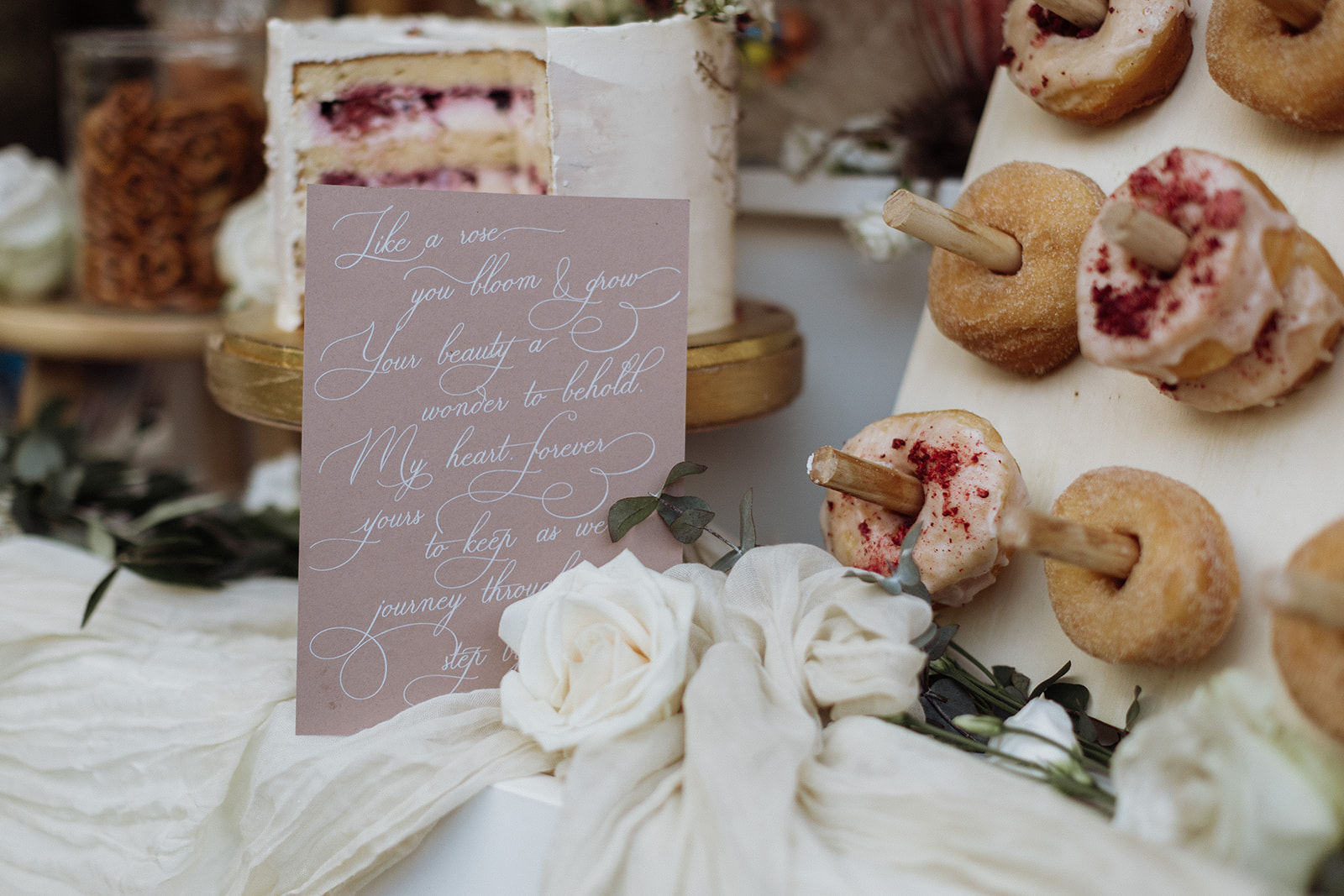 Selina & Konstantin PreunerWirt Hochzeit Torte 5