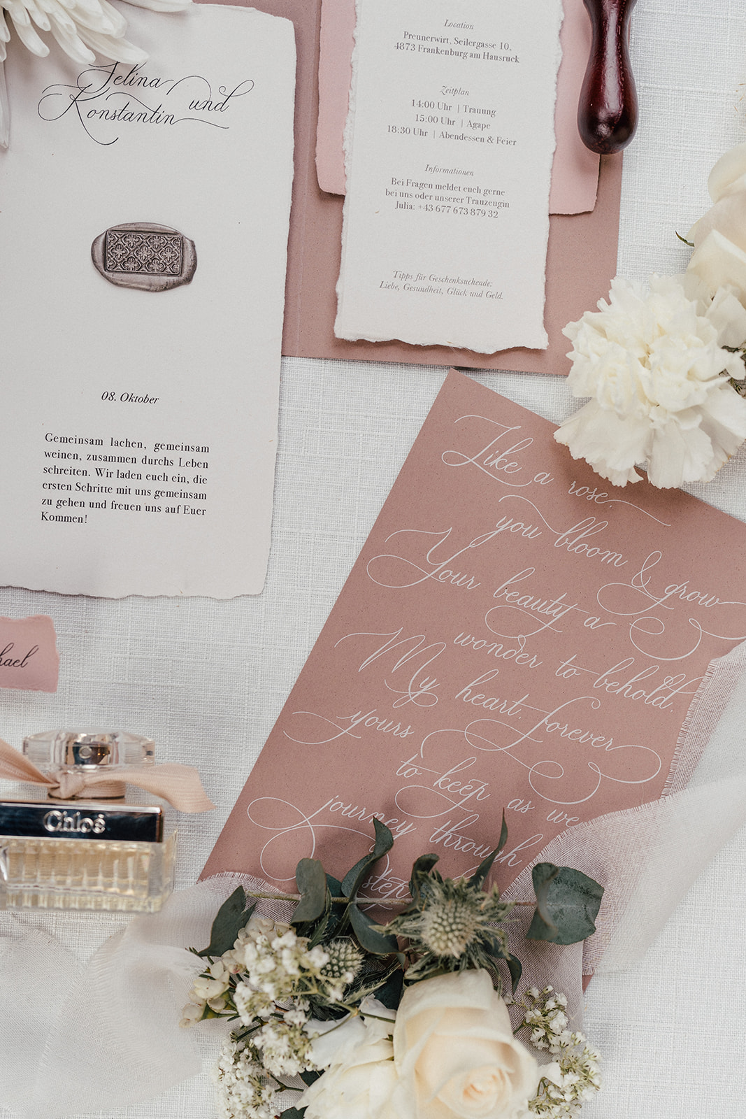 Styled Shooting Preunerwirt - Selina und Konstantin PreunerWirt papetterie