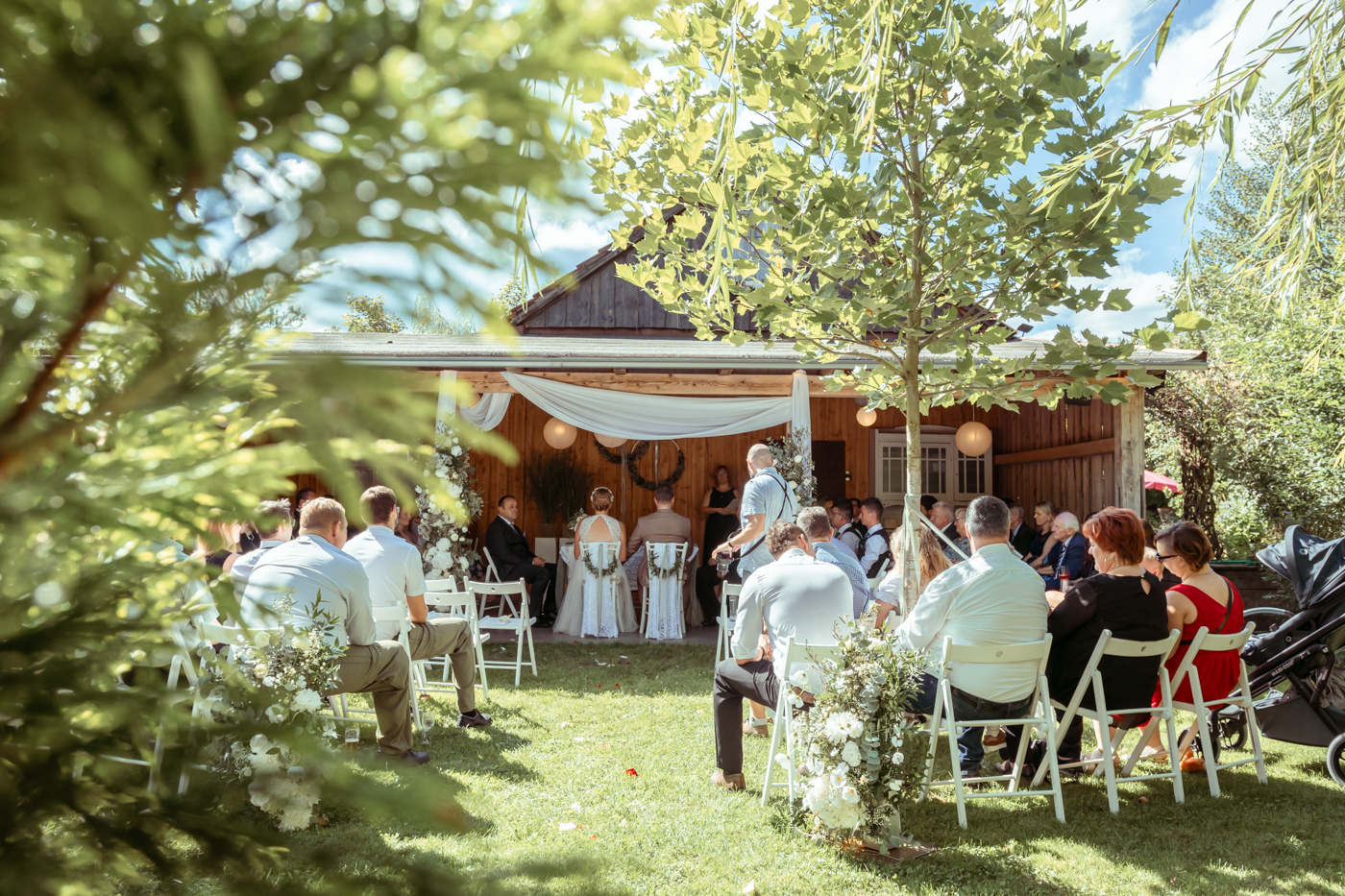PreunerWirt Standesamt Hochzeit freie Trauung im Gruen