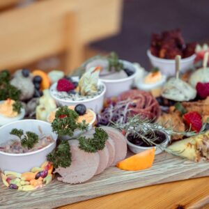 Frühstücks-Brunch-Platte